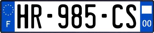 HR-985-CS