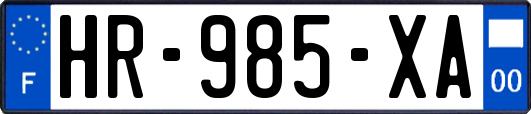 HR-985-XA