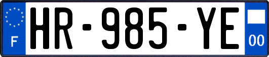 HR-985-YE