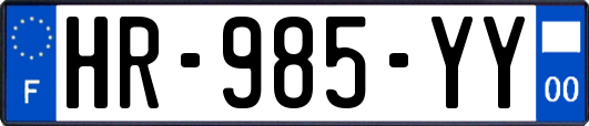 HR-985-YY