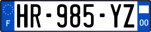 HR-985-YZ