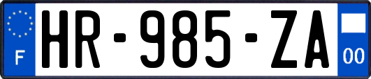 HR-985-ZA