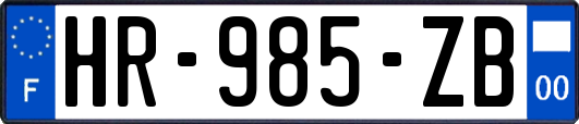 HR-985-ZB
