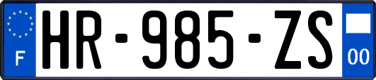 HR-985-ZS