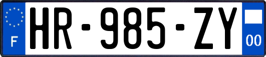 HR-985-ZY