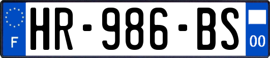 HR-986-BS