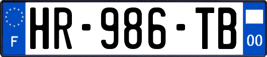 HR-986-TB