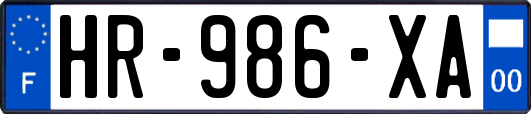HR-986-XA