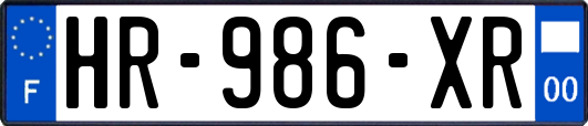 HR-986-XR