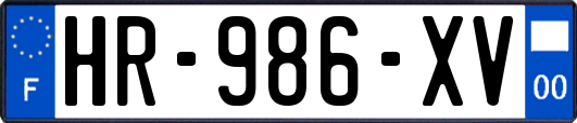 HR-986-XV
