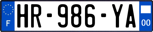 HR-986-YA