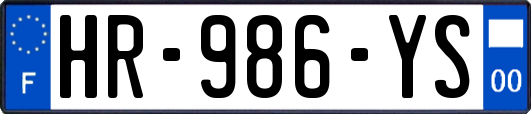 HR-986-YS