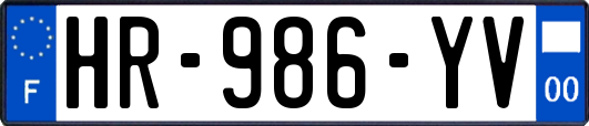 HR-986-YV