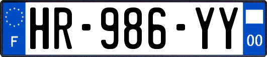 HR-986-YY