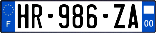 HR-986-ZA