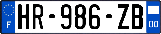 HR-986-ZB