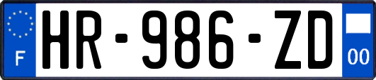 HR-986-ZD