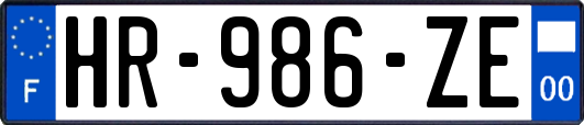HR-986-ZE