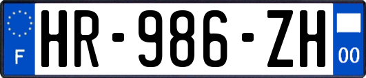 HR-986-ZH