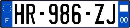 HR-986-ZJ