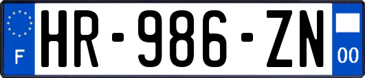 HR-986-ZN