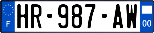 HR-987-AW