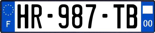 HR-987-TB