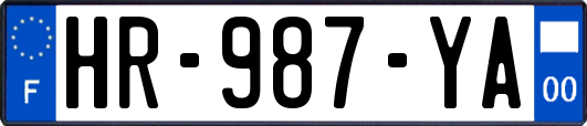 HR-987-YA