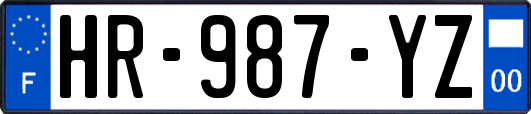 HR-987-YZ