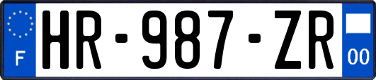 HR-987-ZR
