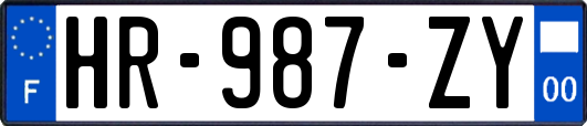 HR-987-ZY