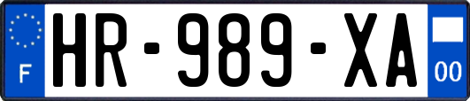 HR-989-XA