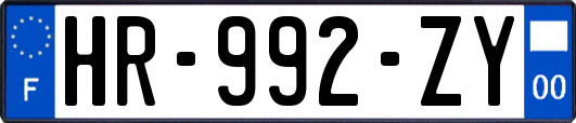 HR-992-ZY