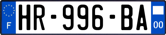 HR-996-BA