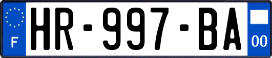 HR-997-BA