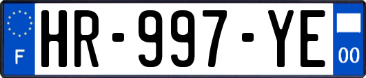 HR-997-YE