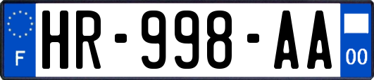 HR-998-AA