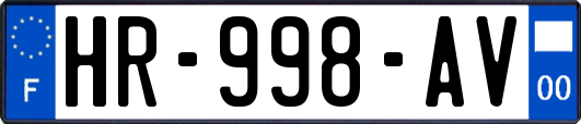 HR-998-AV
