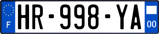 HR-998-YA