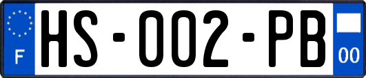 HS-002-PB