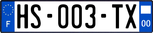 HS-003-TX