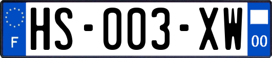 HS-003-XW