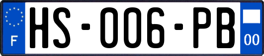 HS-006-PB