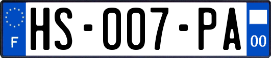 HS-007-PA
