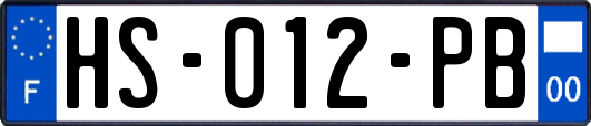 HS-012-PB