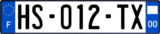 HS-012-TX