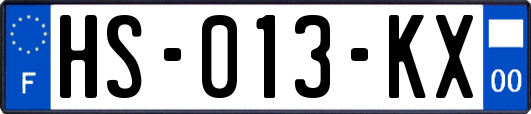 HS-013-KX