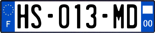 HS-013-MD