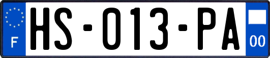 HS-013-PA