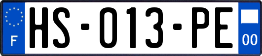 HS-013-PE